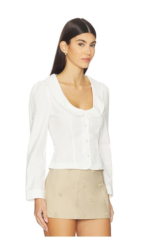 Curved Collar Button Shirt in . - size L (also in M, S, XL, XS) - My Mum Made It - Modalova