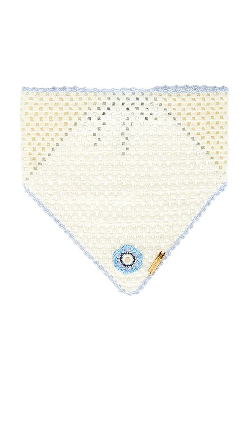 Fleur Hand Crocheted Bandana Scarf in - My Beachy Side - Modalova