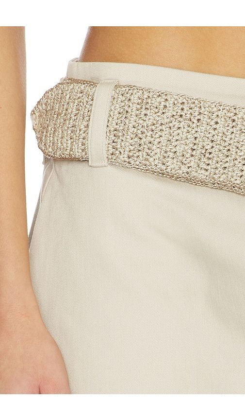 Alba Denim Skirt in . Taglia L. Also in M, S - My Beachy Side - Modalova