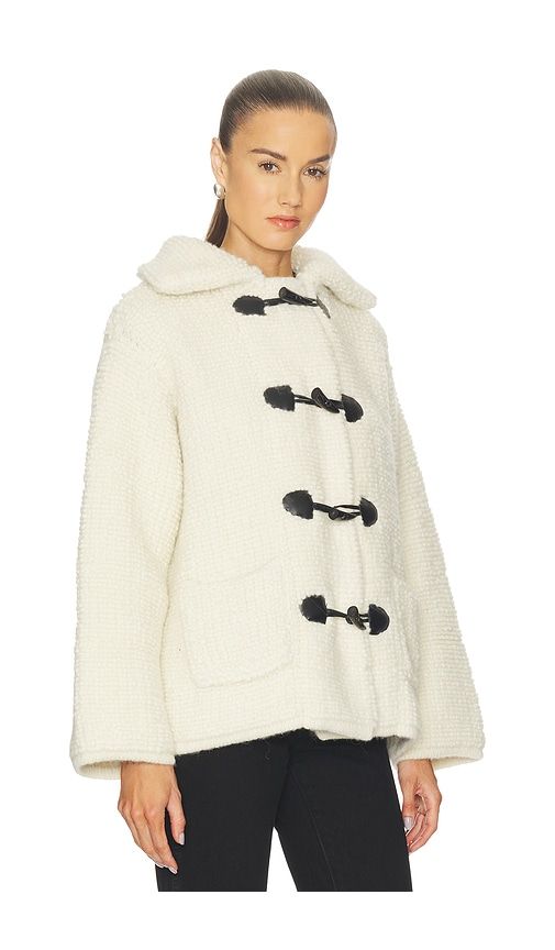 Alpaca Wool Toggle Coat in . - size L (also in M, S) - NAADAM - Modalova