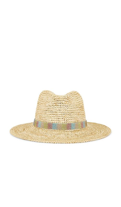 Kelly Fedora Hat in Beige - Nikki Beach - Modalova