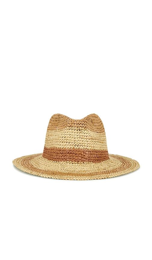 Samantha Fedora Hat in Beige,Brown - Nikki Beach - Modalova