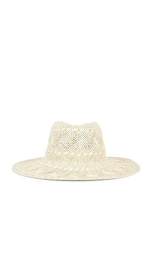 Callie Fedora Hat in Beige - Nikki Beach - Modalova