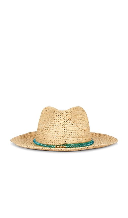Eloise Fedora Hat in Neutral - Nikki Beach - Modalova