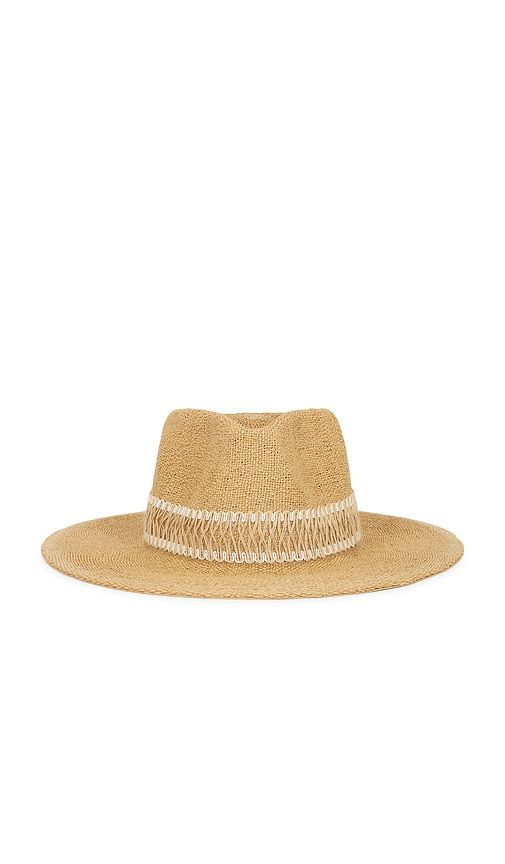 Jordyn Fedora Hat in Tan - Nikki Beach - Modalova