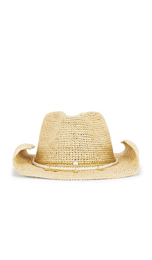 Coastal Cowgirl Hat in Tan - Nikki Beach - Modalova