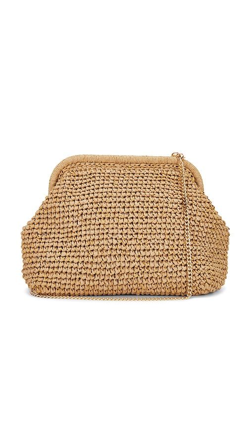 Nikki Beach Karla Clutch in Tan - Nikki Beach - Modalova