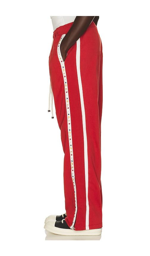 Novelty Track Pant in Red. - size L (also in M, S) - Nahmias - Modalova