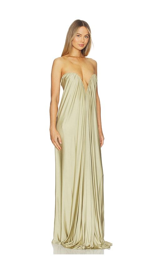 Olivienne Dress in Neutral. - size 36/2 (also in 40/6) - ILKYAZ OZEL - Modalova