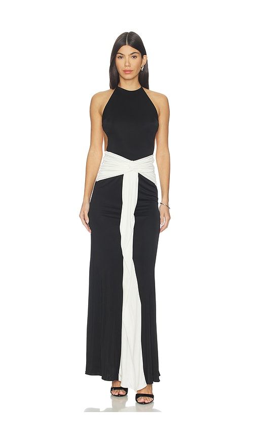 Euphorie Dress in Black & White. - size 34/2 (also in 36/4, 38/6, 40/8) - ILKYAZ OZEL - Modalova