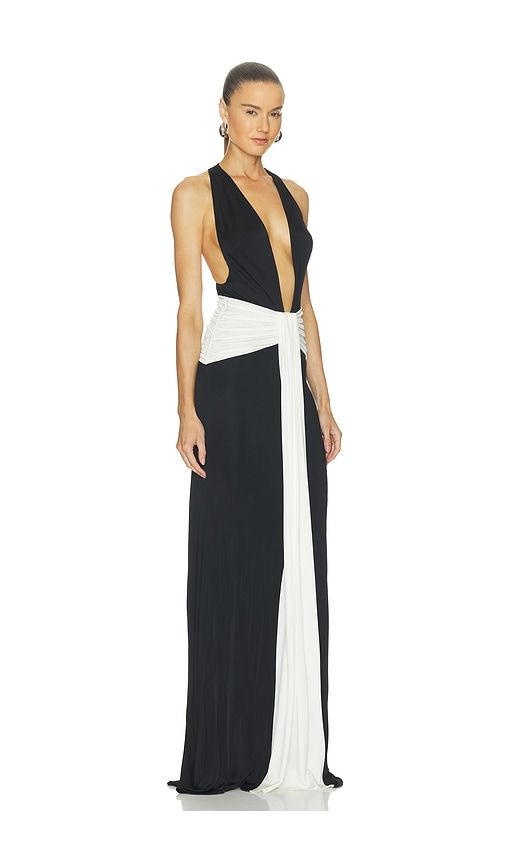 Siwa Dress in Black & White. - size 34/2 (also in 40/8) - ILKYAZ OZEL - Modalova