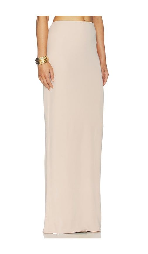 Zada Skirt in Nude. - size 36/2 (also in 38/4, 40/6) - ILKYAZ OZEL - Modalova