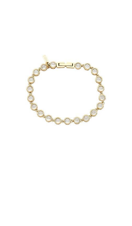 Dylan Cz Bracelet in Metallic - Natalie B Jewelry - Modalova