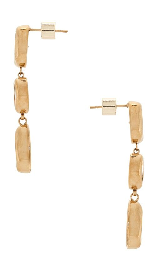 Kennedy Earring in Metallic - Natalie B Jewelry - Modalova
