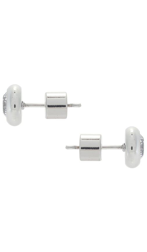 Dylan Stud Earring in Metallic - Natalie B Jewelry - Modalova