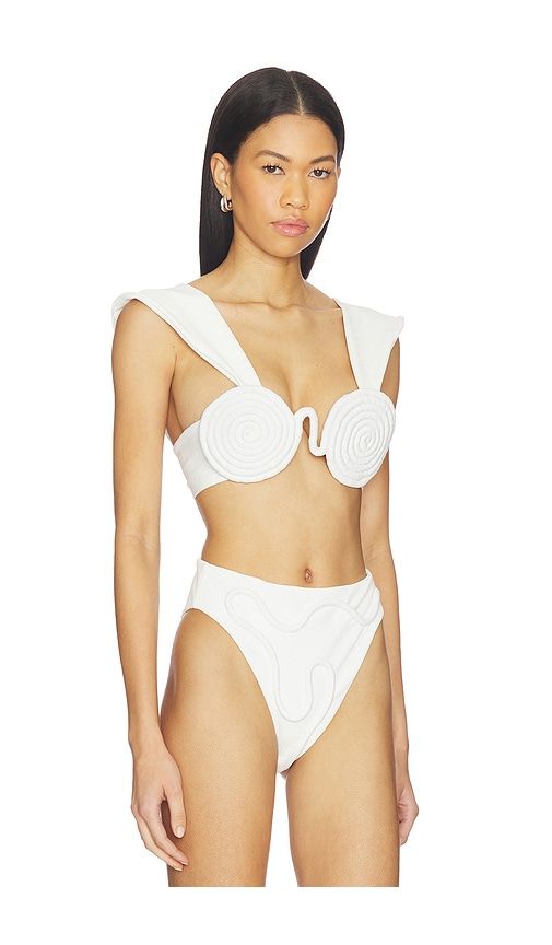 Athens Wide Strap Bikini Top in . - size L (also in M, S) - Nau Bikinis - Modalova