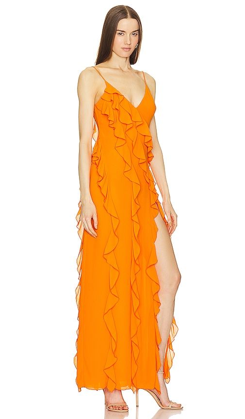 Nehna Gown in Orange. - size S (also in XS) - NBD - Modalova