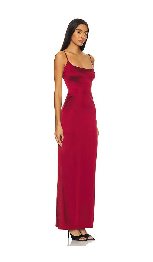 Suman Maxi Dress in Red. - size L (also in M, S, XL, XS) - NBD - Modalova