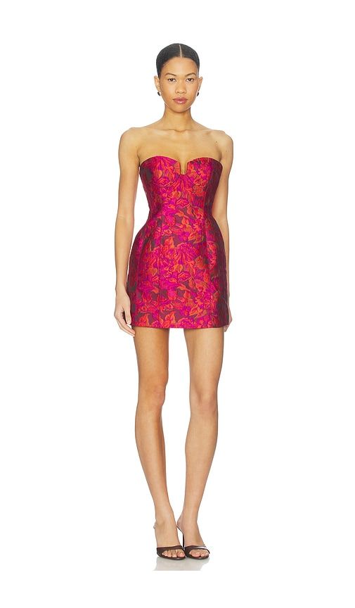Nora Mini Dress in Red. - size L (also in M, S, XL) - NBD - Modalova