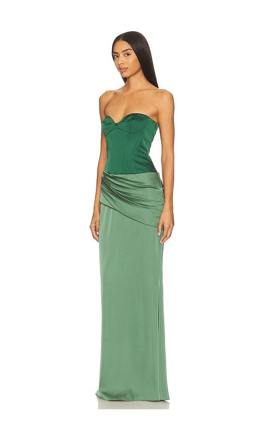 Amit Gown in Green. - size S (also in XS) - NBD - Modalova