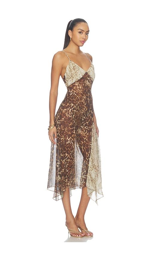 Najwa Midi Dress in Multi. - size L (also in S, XXS) - NBD - Modalova