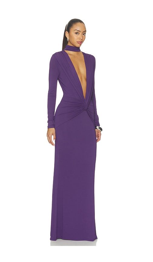 X Hannah Lizzy Komolika Gown in Purple. - size M (also in S) - NBD - Modalova