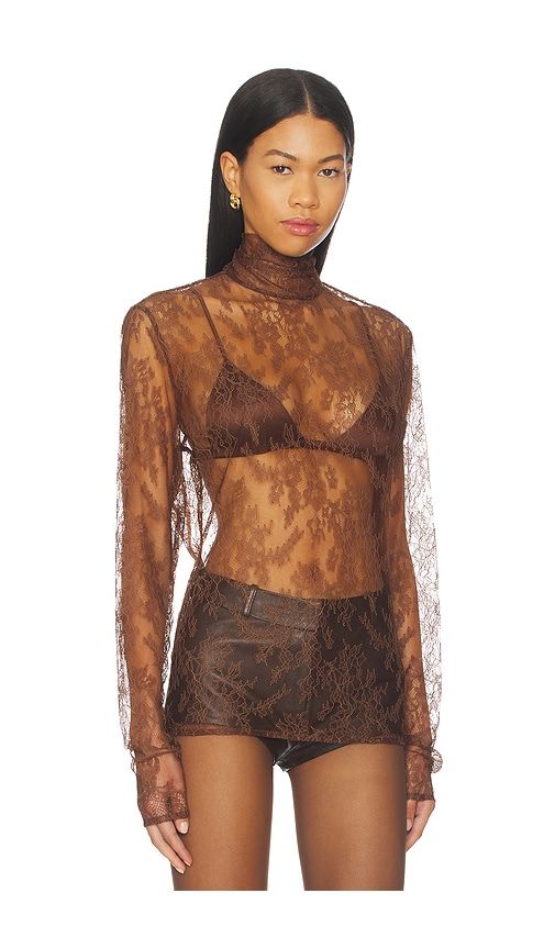 Norel Top in Brown. - size L (also in M, S, XL, XS) - NBD - Modalova