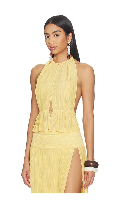 Mallika Top in Yellow. - size L (also in M, S, XL) - NBD - Modalova