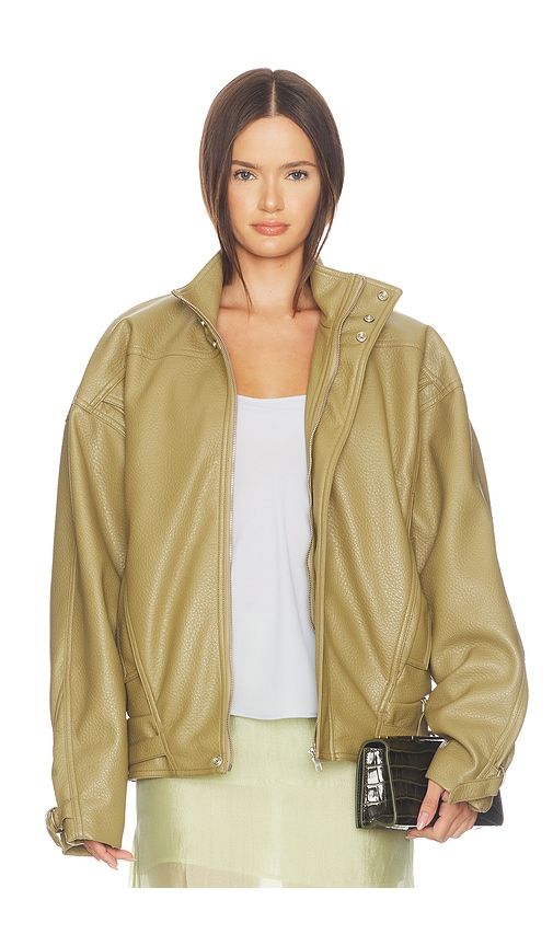 Anika Jacket in Green. - size M (also in S, XS) - Nakedvice - Modalova