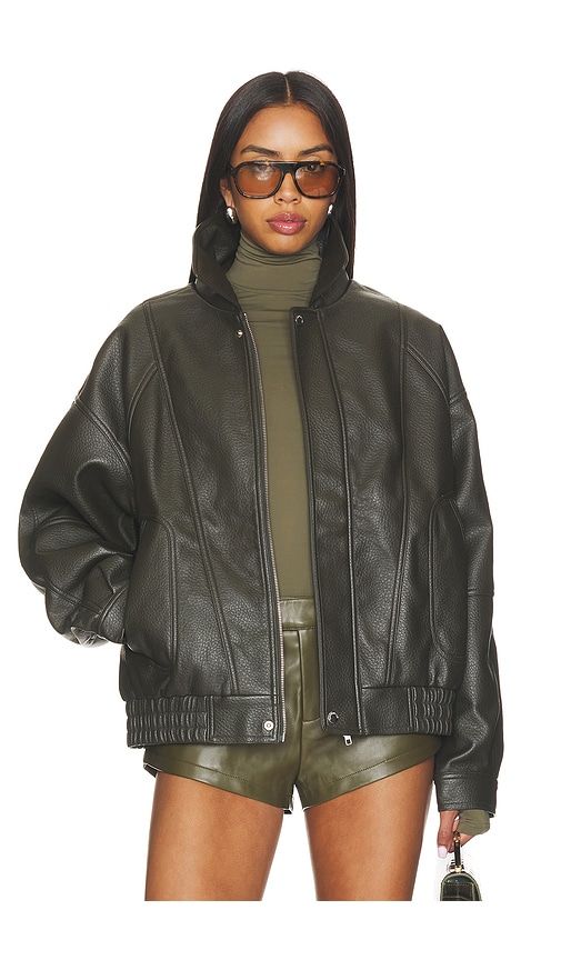 Torey Jacket in Olive. - size S (also in XS, M, XL) - Nakedvice - Modalova