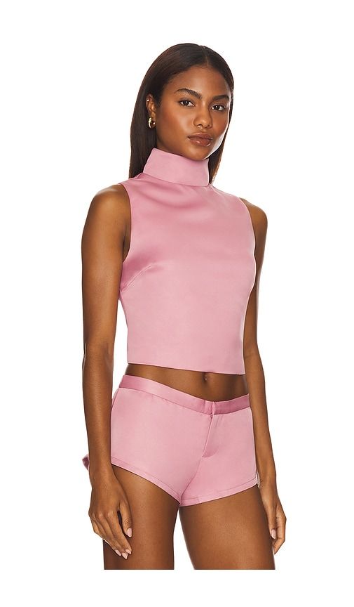 X REVOLVE The Cora Top in Rose. - size L (also in S, XL) - Nakedvice - Modalova