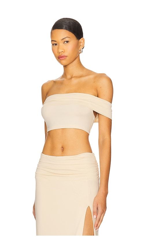 The Cassian Top in Beige. - size L (also in M, S, XL, XS) - Nakedvice - Modalova