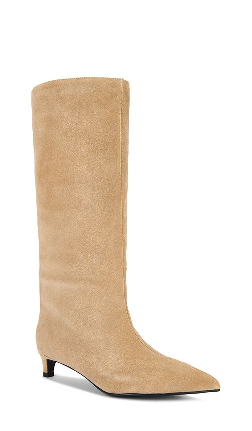 X REVOLVE The Stacey Boot in Taupe. - size 7 (also in 8) - Nakedvice - Modalova