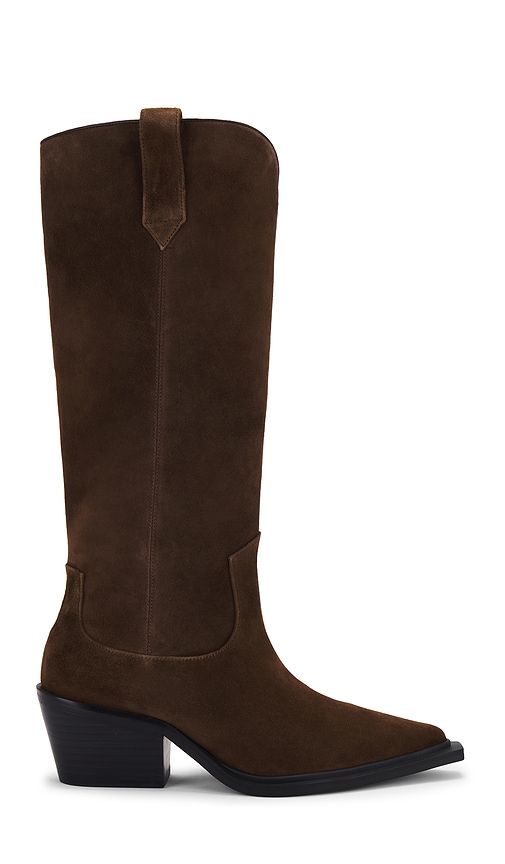 The Reid Boot in Chocolate. - size 10 (also in 6, 7, 8, 9) - Nakedvice - Modalova