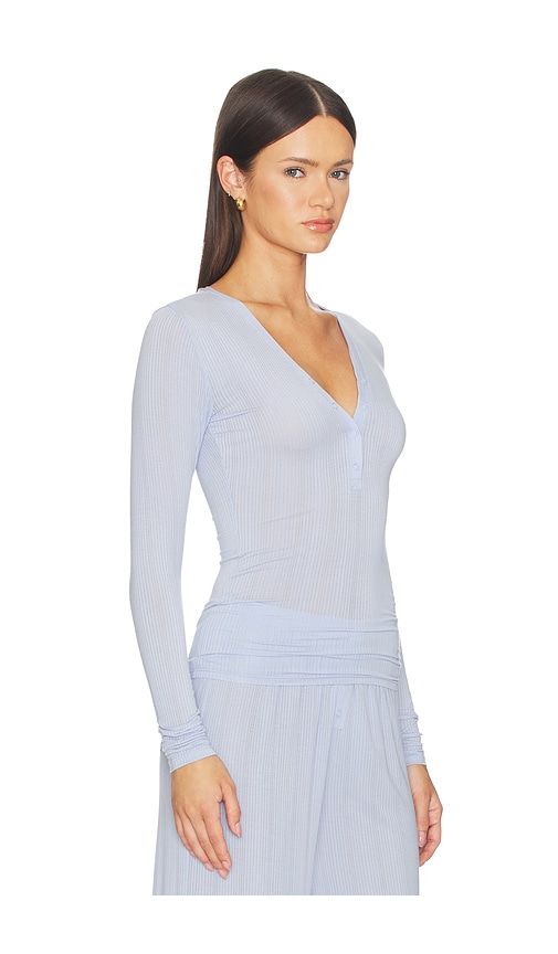 Whipped Henley in Blue. - size XL/1X (also in XXL/2X) - Negative Underwear - Modalova