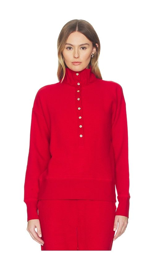 Waffle Knit Pullover in Red. - size S (also in XL/1X, XS) - Negative Underwear - Modalova