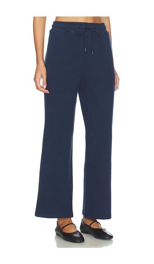 Waffle Knit Cropped Track Pant in . - size M (also in S) - Negative Underwear - Modalova