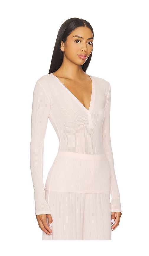 Whipped Henley in Pink. - size M (also in S) - Negative Underwear - Modalova