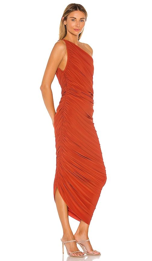 Diana Gown in Rust. - size XXS (also in XS) - Norma Kamali - Modalova