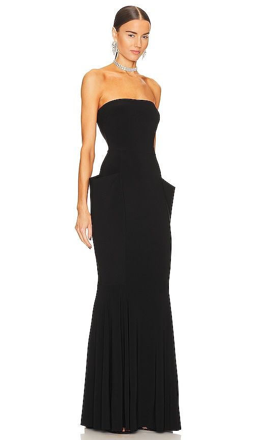 Strapless Wing Fishtail Gown in . - size L (also in M, S, XS) - Norma Kamali - Modalova
