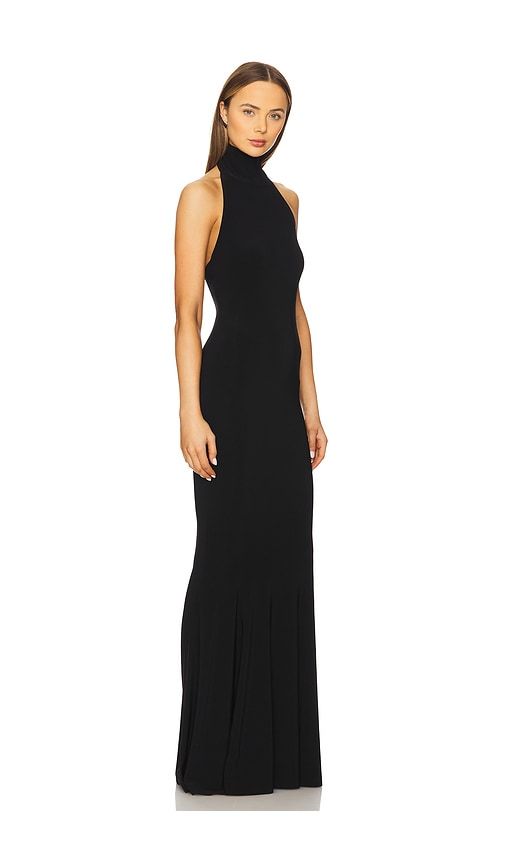 Halter Fishtail Gown in . - size L (also in M, S, XS, XXS) - Norma Kamali - Modalova