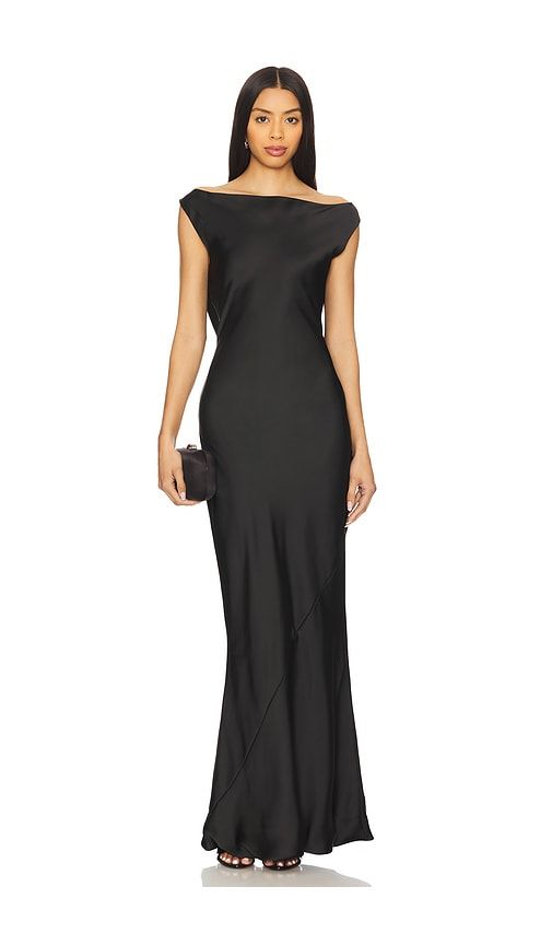Sleeveless Low Back Drape Gown in . - size L (also in M, S, XL, XS) - Norma Kamali - Modalova