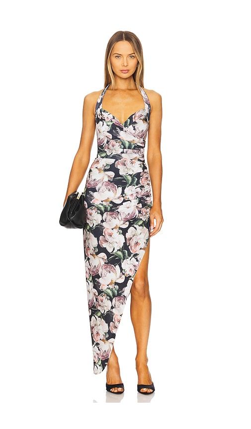 Cayla Side Drape Gown in . Size M, S, XL, XS - Norma Kamali - Modalova