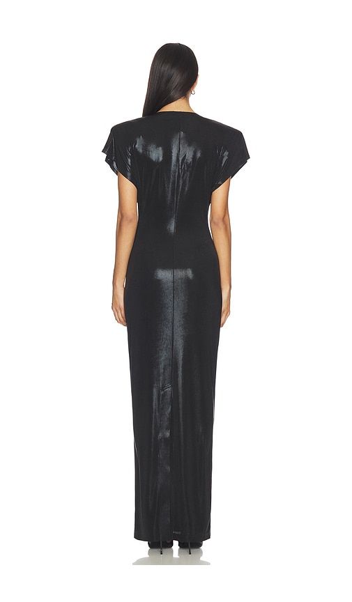 Cap Sleeve Shoulder Pad Long Dress in . Size M. Also in S, XS - Norma Kamali - Modalova
