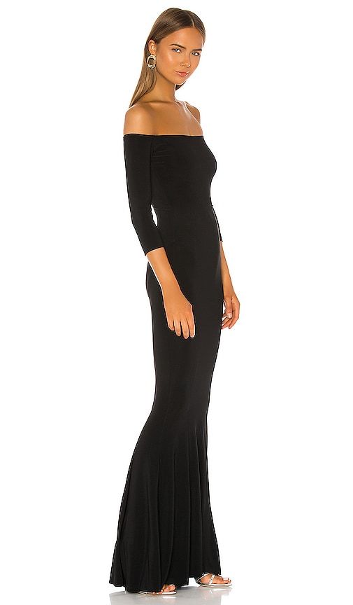 Off the Shoulder Fishtail Gown in . - size L (also in M, S, XL, XS) - Norma Kamali - Modalova
