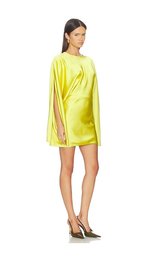 Reverse Obie Mini Dress in Yellow. - size S (also in XS) - Norma Kamali - Modalova