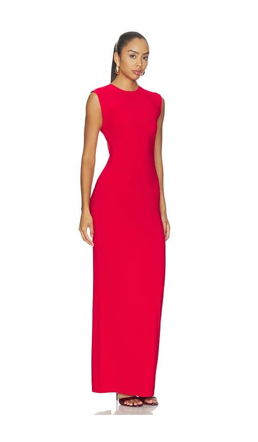 Sleeveless Long Dress in Red. - size M (also in S, XS, XXS) - Norma Kamali - Modalova