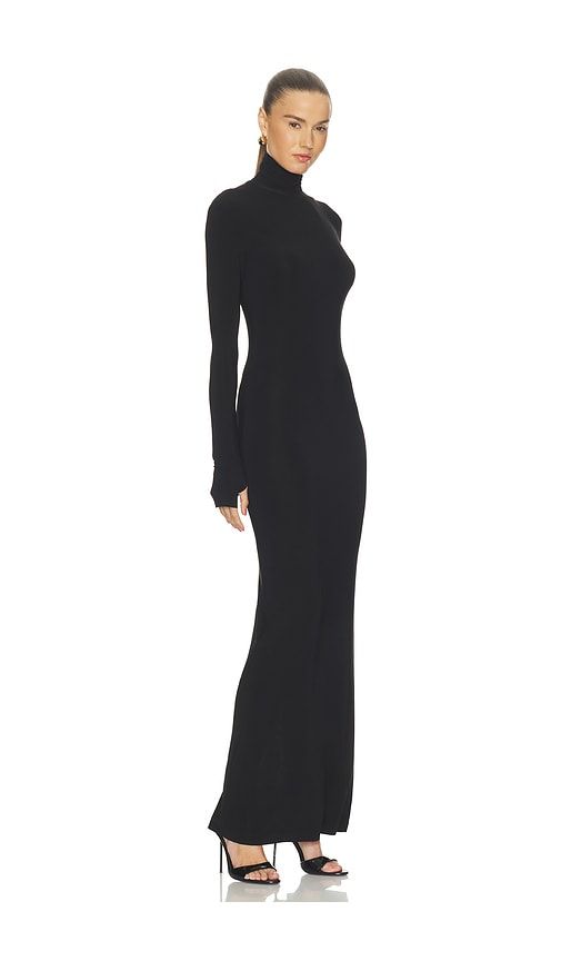 Turtleneck Long Dress in . - size M (also in S, XS, XXS) - Norma Kamali - Modalova