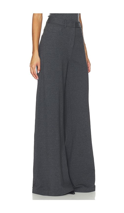 Wide Leg Jean in Grey. - size XXS (also in XS, S, M, L, XL) - Norma Kamali - Modalova
