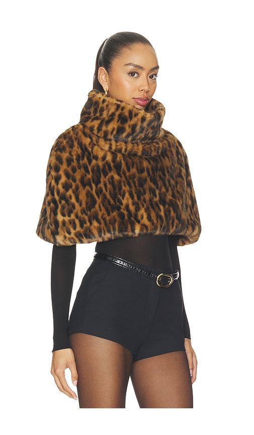Turtle Capelet in Brown. - size L (also in M, S, XL, XS, XXS) - Norma Kamali - Modalova